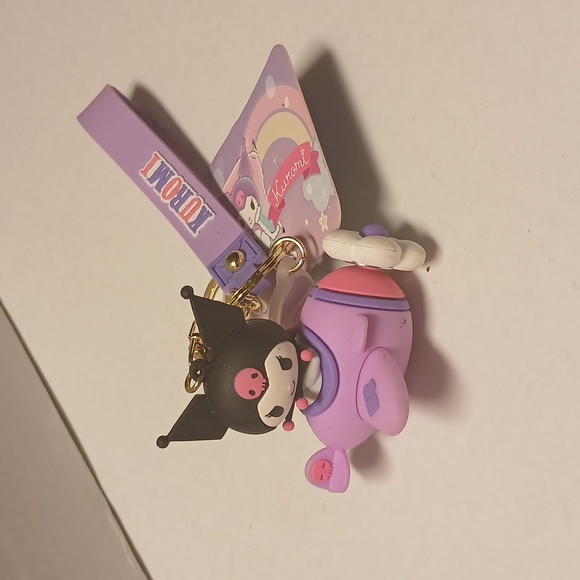 Kuromi plush keychain NwT - Picture 3 of 5